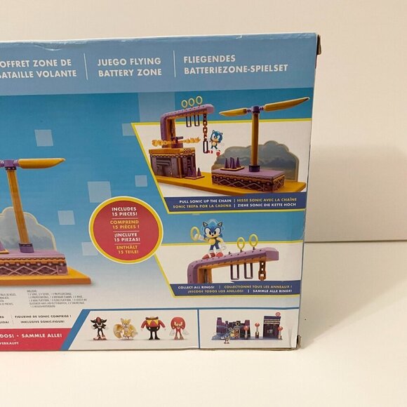 Sonic The Hedgehog Flying Battery Zone Interactive Set with Sonic Figure - Picture 8 of 16